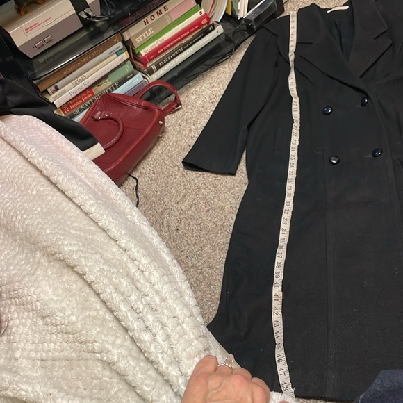 Vintage 80s Bulgaria made wool midi coat in excellent condition - Picture 6 of 10